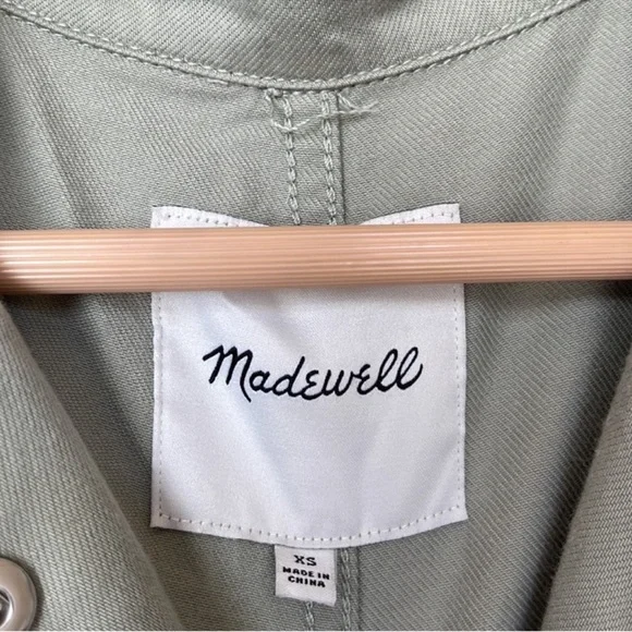 Madewellsouthlake Women's Sage military Green Jacket